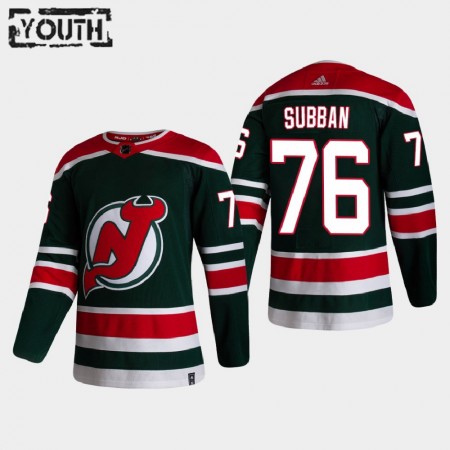 Dětské Hokejový Dres New Jersey Devils Dresy P.K. Subban 76 2020-21 Reverse Retro Authentic